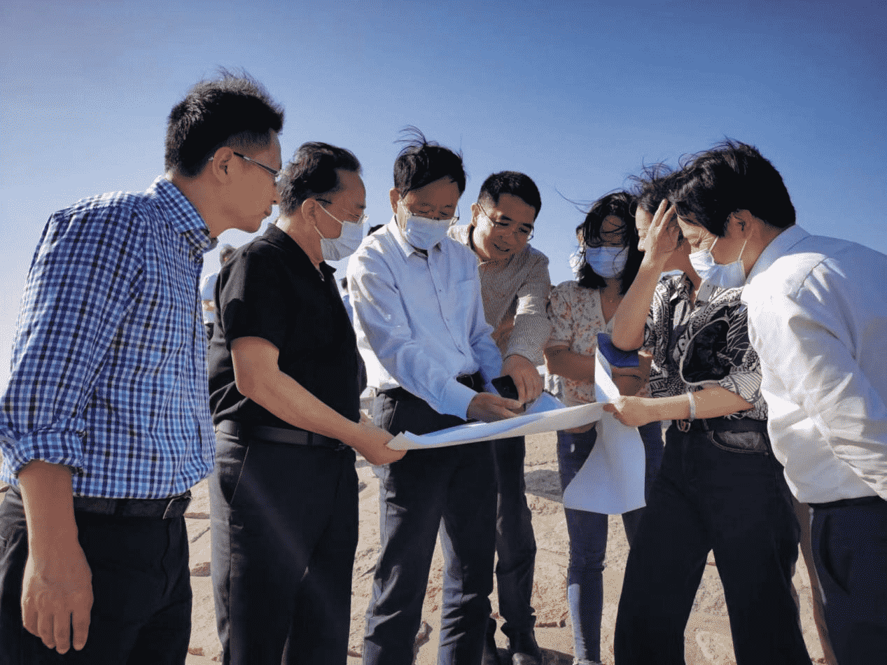 市規(guī)劃資源局管理局、市農(nóng)業(yè)農(nóng)村委聯(lián)合調(diào)研橫沙東灘現(xiàn)代農(nóng)業(yè)產(chǎn)業(yè)園